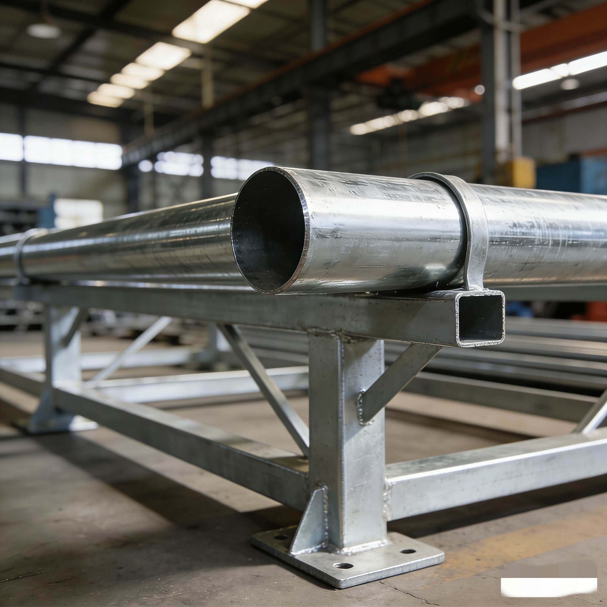Galvanized Steel Round Pipes Image 1