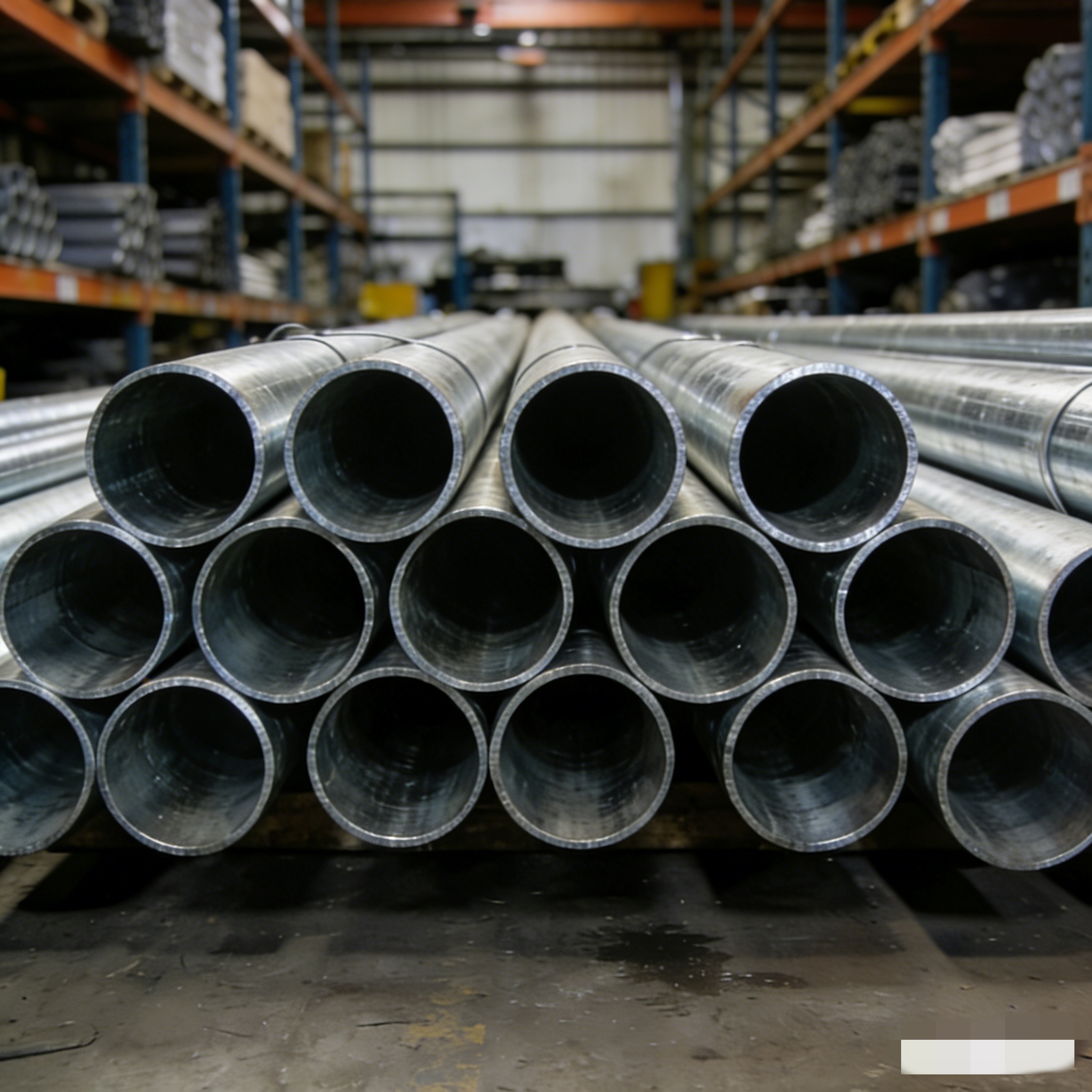 Galvanized Steel Round Pipes Image 2