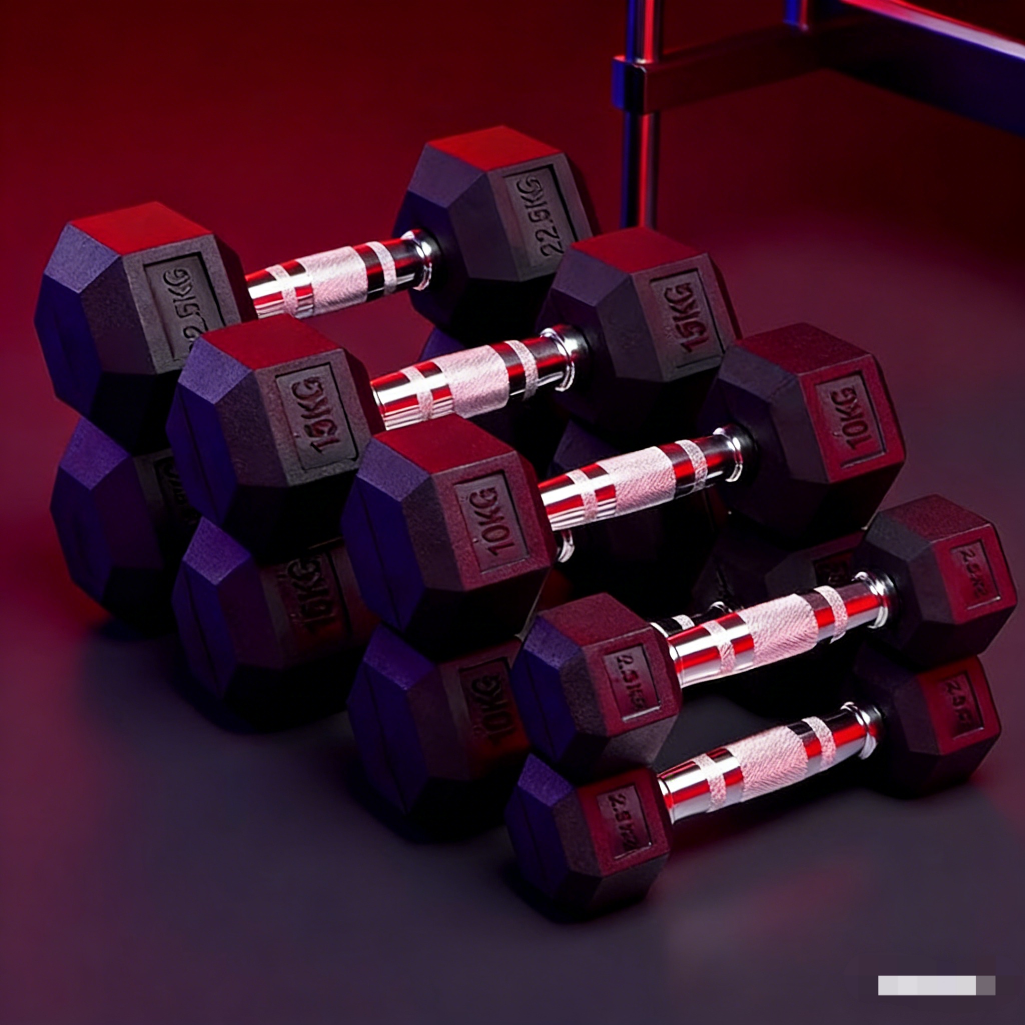 Hex Dumbbell Image 1