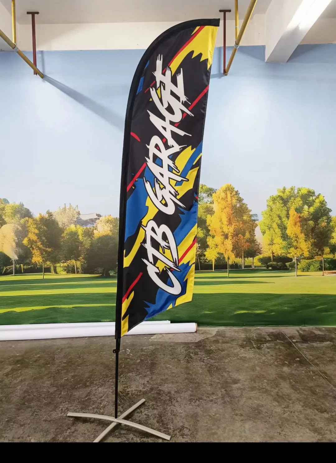 Feather square flag Main Image