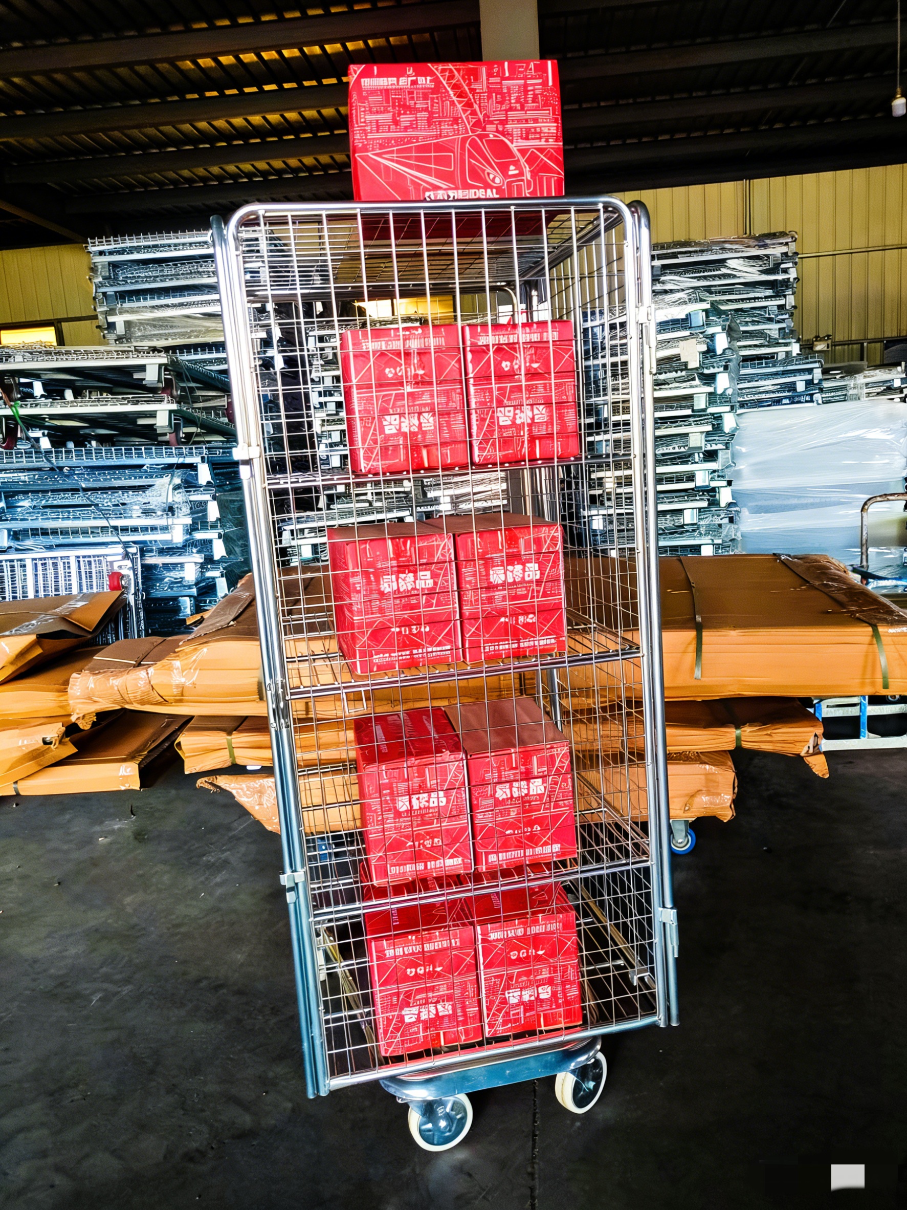 Hotel linen cart Image 3